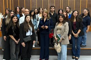 NDU Journalism Students Meet with Ministers and Media Professionals 8